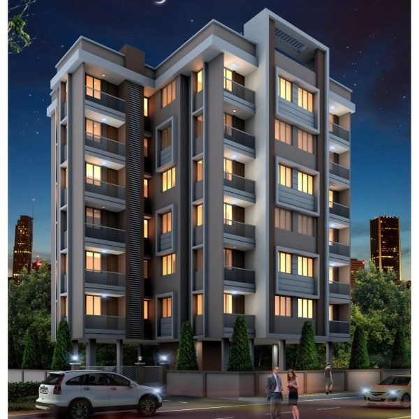 CTS NO 7828 BHAGAT BUILDERS night